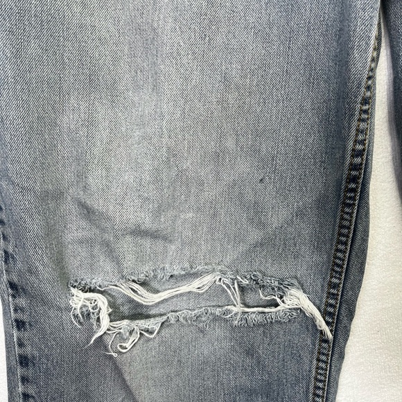 Levi’s 560 Comfort Fit Trashed Distressed Jeans Mens 36/34 Blue Denim Y2K 1609 - Picture 5 of 14